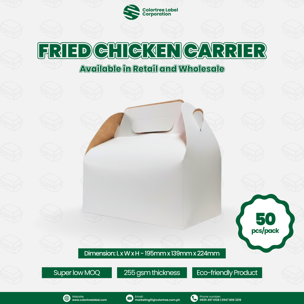 Fried Chicken Carrier 255 gsm