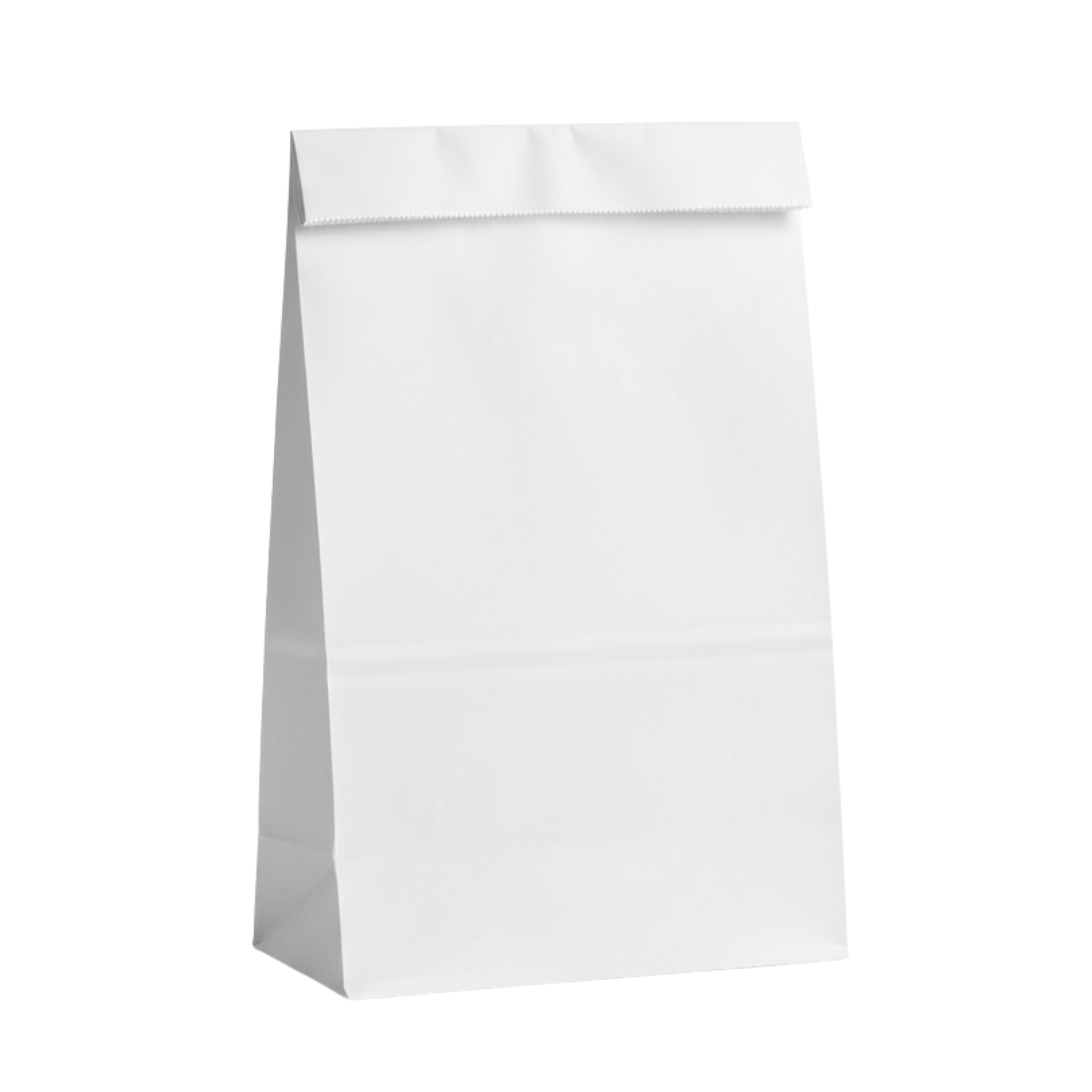 #12 SOS White Paper Bag (50 gsm)
