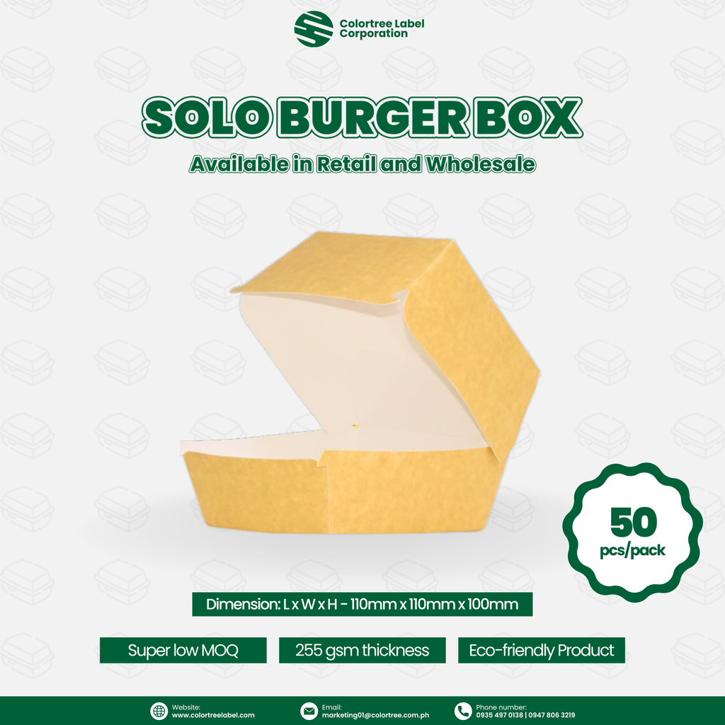 Solo Burger Box